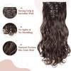 Tess Clip-In Extensions, Like Real Hairpieces, 8 Wefts, 18 Clips,