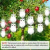 HADEEONG Bird Reflectors to Keep Birds Away, 8-Pack Reflective Owl