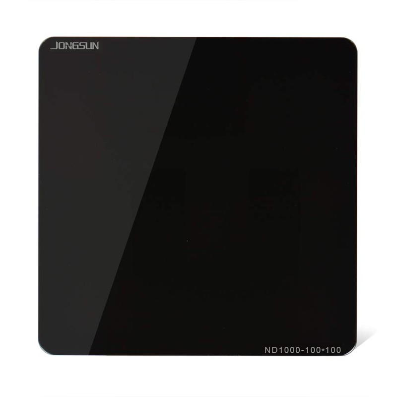 JONGSUN S-PRO 100x100mm Square ND Filter, Neutral Density Gray ND1000