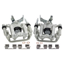 TRQ Rear Brake Caliper Set Compatible with 2012-2017 Buick Verano