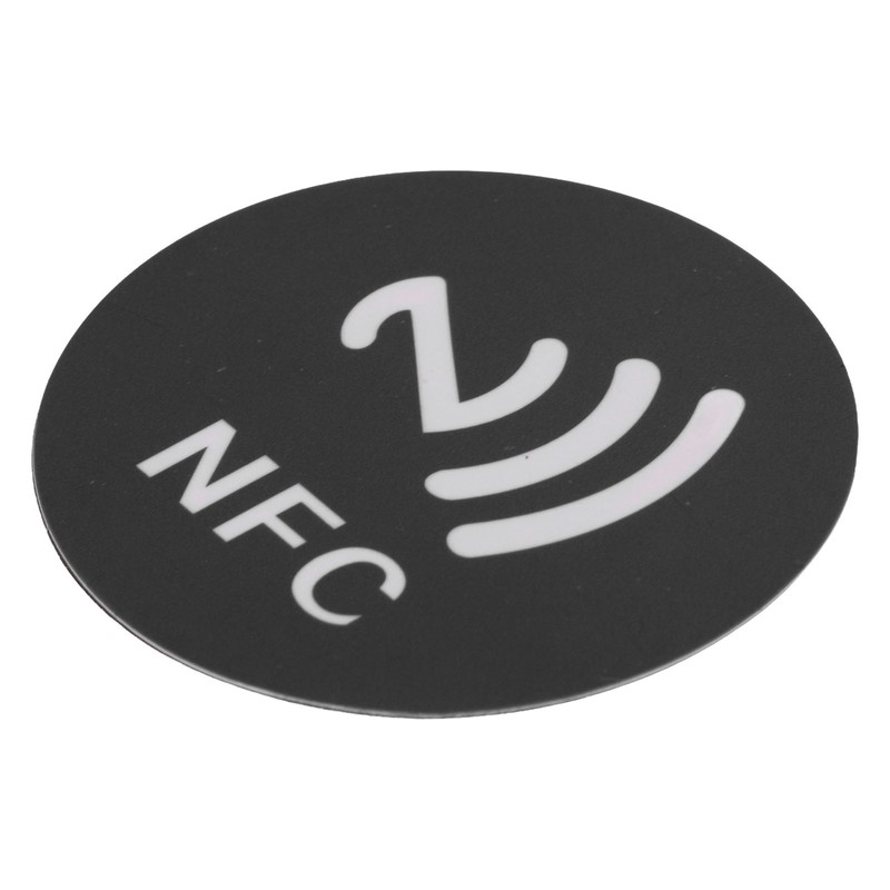 20 Pcs ID5200 NFC Stickers Adhesive Label Round 40mm Anti