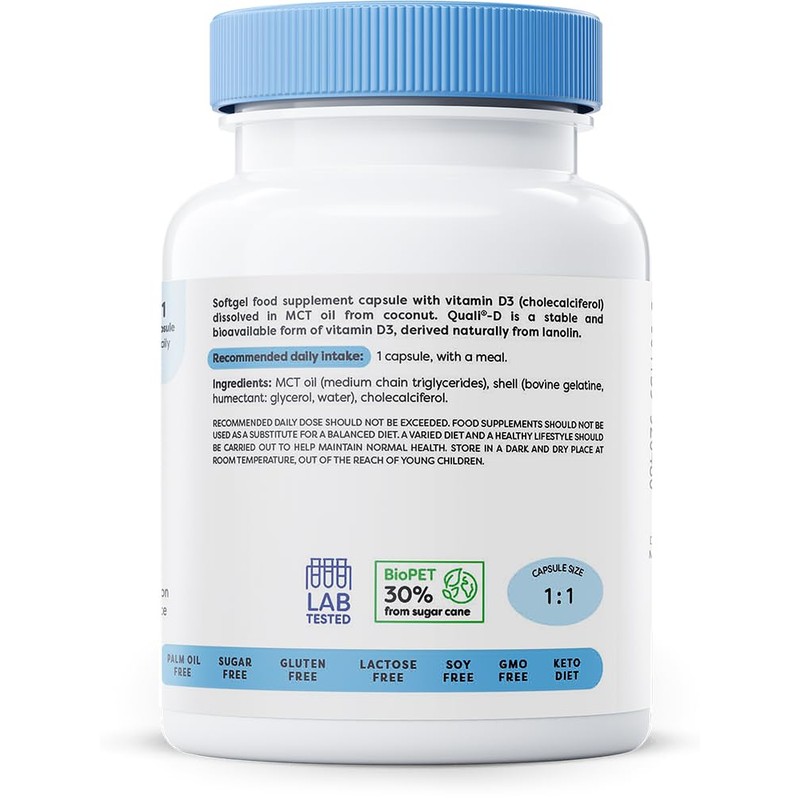 Osavi Vitamin D3, 2000IU - 60 softgels