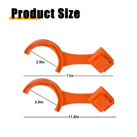 lqwidyf 2 PCS RV Sewer Hose Wrench,Universal RV Sewer Hose Wrench Tool Set for Connecting and Disconnecting Sewer Hoses,Fits Most 3-Inch and 4-Inch Male/Female RV Sewer Caps