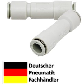 IQS ProLine Pneumatic Check Valve 6 mm Compressed Air Smoking Quick Connector (Diameter 6 mm)