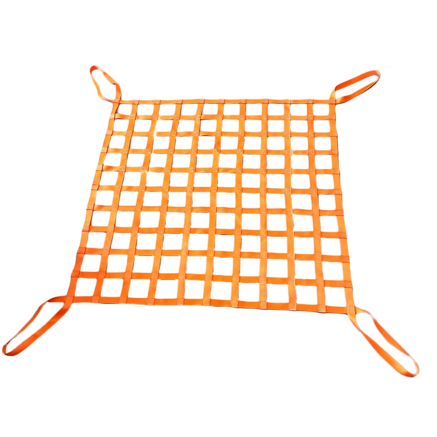 Safety Lifting Net Straps 2*2m 15cm Square Flat Nylon Sling Hoisting ...