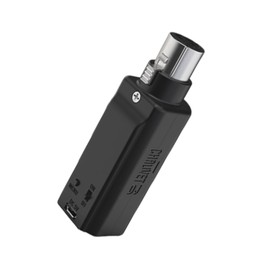 Chauvet DJ D-Fi XLR RX Wireless Compact FCC/RTTE Compliant Battery Powered Receiver with LED Indicators