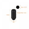 sourcing map Ball Point Set Screws, 5pcs M6 x 12mm