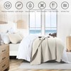 HORIMOTE HOME Quilt Set King Size Beige Bedspread, Modern Style