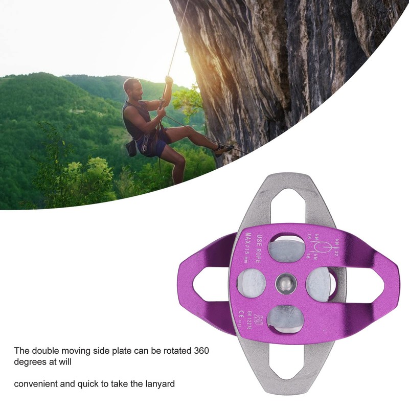 Climbing Pulley Climb Lightweight and Durable Aero Space Aluminum Alloy