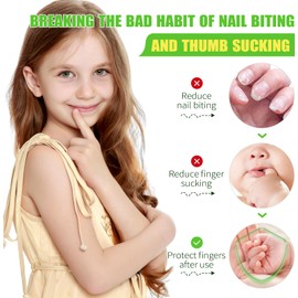 ONE1X Nail Biting Prevention for Kids Adults, Thumb Sucking Deterrent, Quick & Fast Dry Nail Biting Treatment, Nail Polish for Nail Care Stop Biting Nails Repair for Damaged Nails 15ml