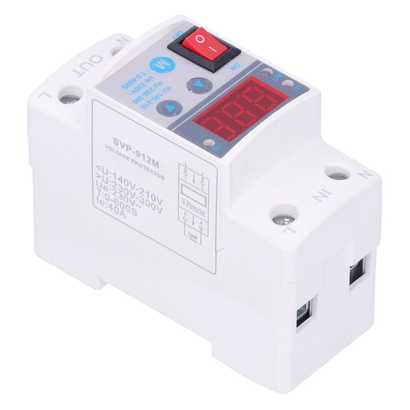 Voltage Protective Device Overvoltage Protector Industrial Supplies SVP‑912M 220V 40A