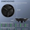 Flame Disk Bowl for Masterbuilt Gas/Dual Fuel Smokers, 911060006/9005100068