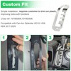 Outopakkle Shift Gate Gear Shifter Lever Pattern Grille Trimming Plate
