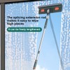 360° Rotating Window Cleaner Kit, Window Washing Squeegee, Telescopic Pole