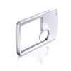 Benrii Pocket Magnifier with 2 Lenses (3x, 6x), LED Light,