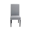 Hyper Cover Stretch Dining Chair Covers (Silver, 6 pcs) -