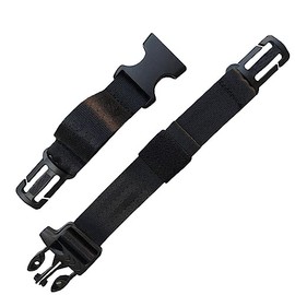 HDHYK Adjustable Backpack Chest Strap Nylon 1 Inch Webbing，Sternum Straps for Backpack（Black）