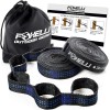 Foxelli Hammock Straps XL - 20FT Long Combined, Heavy Duty
