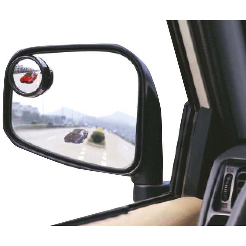 Sumex 1035520 Car Convex Round Blind Spot Mirrors - Chrome