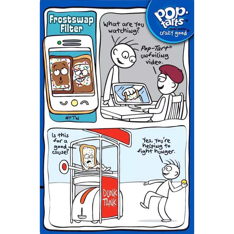 Kelloggs Poptarts Kellogg's Pop Tarts Frosted Brown Sugar Cinnamon 14