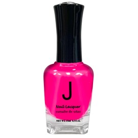 J Nail Polish #008 Neon Fuchsia (Pack of 1)