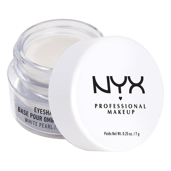 NYX PROFESSIONAL MAKEUP Eyeshadow Base Primer, White Pearl
