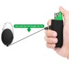 Retractable Lighter Holder Keychain with Belt Clip, Elastic Lighter Leash