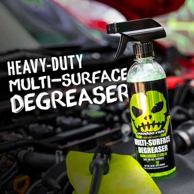 Voodoo Ride Automotive Multi-Surface Degreaser Heavy-Duty Citrus Based Formula, Dissolves