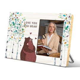 KLYTINK Nana Gifts Picture Frames, Grandmother Mom Grandkids Family Photo Frame,4x6 Picture Frames, First Time Grandmother Grandparents Best Nana Christmas Birthday Memorial Mothers Day Gifts