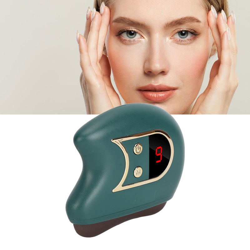 Electric Gua Sha Facial Tool Improve Circulation Ergonomic Design Portable