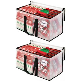 BlissTotes Clear Moving Bags Heavy Duty, 93L Extra Large Storage Bags with Zipper & Reinforced Handles, Waterproof PP Moving Totes for Clothes, Bedding, Comforters, Space Saving Storage (8 Pack)