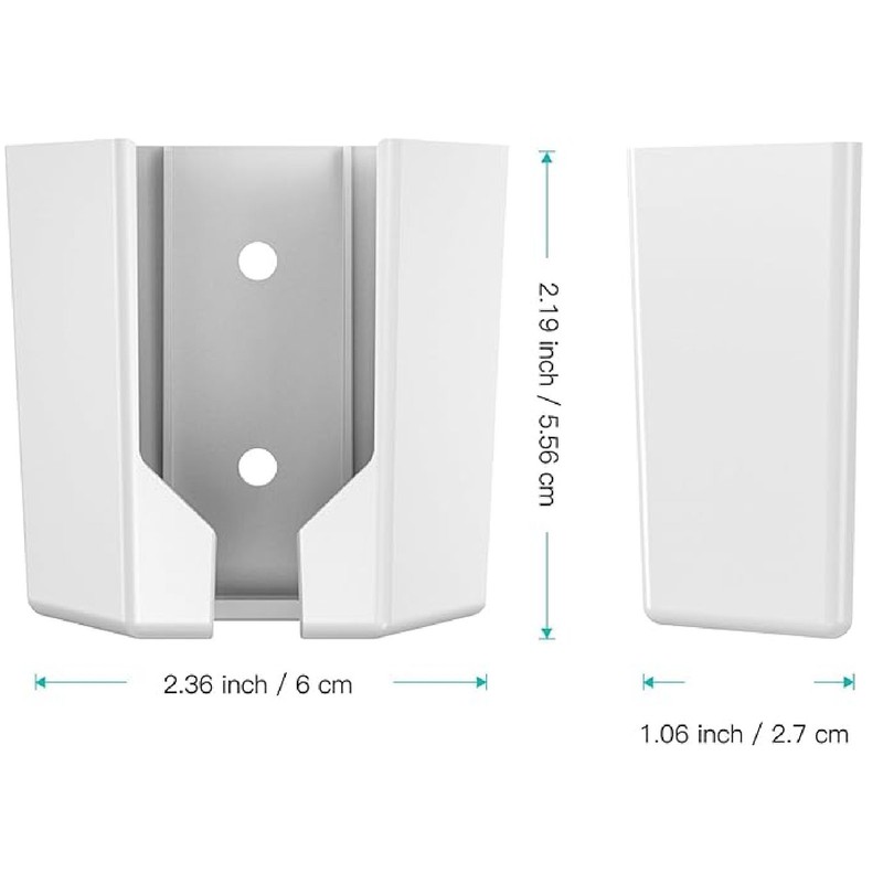 For StarLink Ethernet Adapter Mounting Kit ABS Wall Mounted Satellite