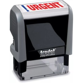 Trodat Urgent Trodat Printy 4912 Self-Inking Two Color Stock Message Stamp