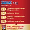 Somat Excellence Plus 4-in-1 Caps (50 Caps), Dishwasher Tablets in