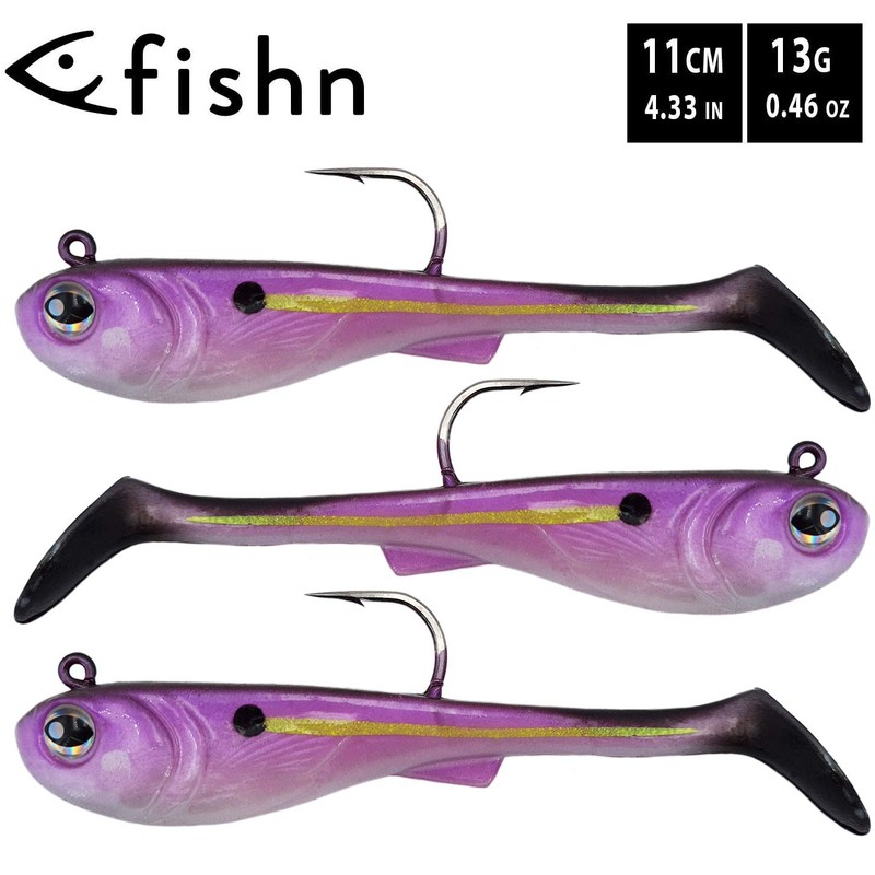 FISHN® GRUMPYbaby Rubberfish Set - Weight: 13g, Length: 11cm -