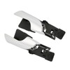 2PCS Car Interior Door Handle Silver 156092167 Replacement for Alfa