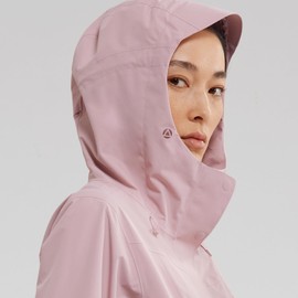 KAILAS Women's Raincoat Outdoor Hardshell Jacket Packable Lightweight Waterproof Hooded Jacket Hiking Travel