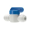 John Guest PP Shut Off Valve Connection 12 mm (One Supplied)