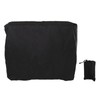 Ping Pong Table Cover Black Zippered 210 Silver Coated Waterproof