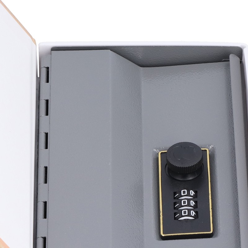 Mini Money Box with Stianless Steel Liner Simulation Book Shaped