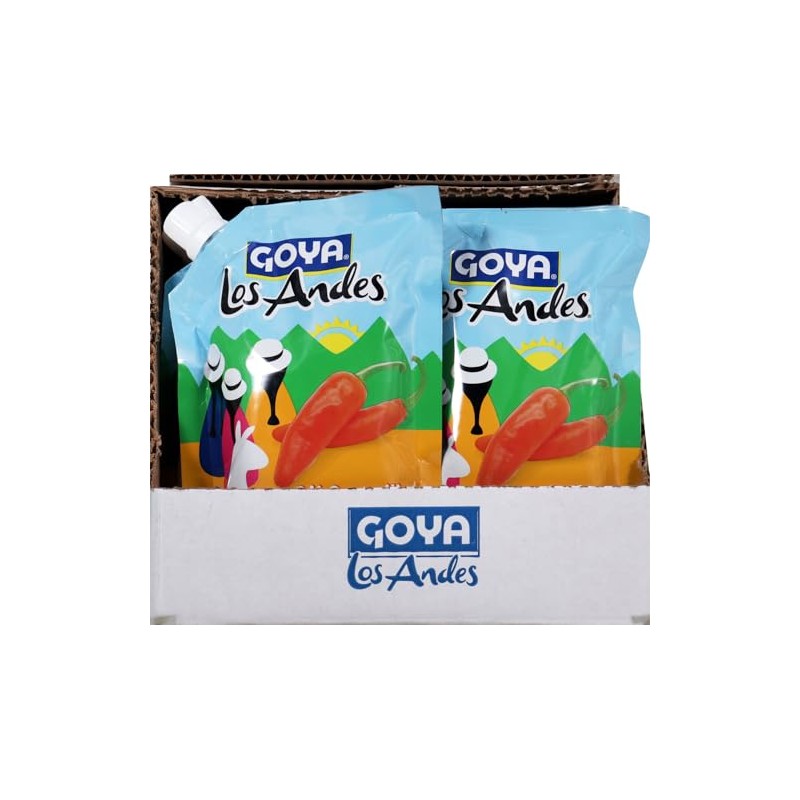 Goya Los Andes Aji Amarillo Hot Pepper Paste Mild, 7.1