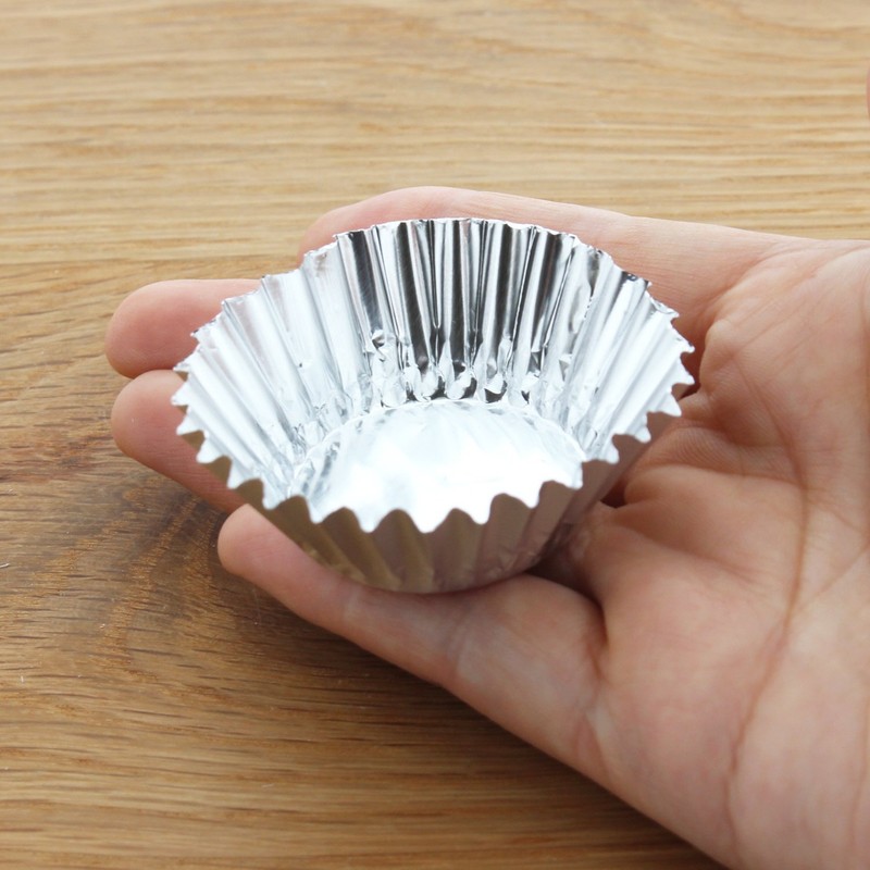 大黒工業 おかずカップ・バラン シルバー 5号 FMホイルケース 6F 592908 500枚入