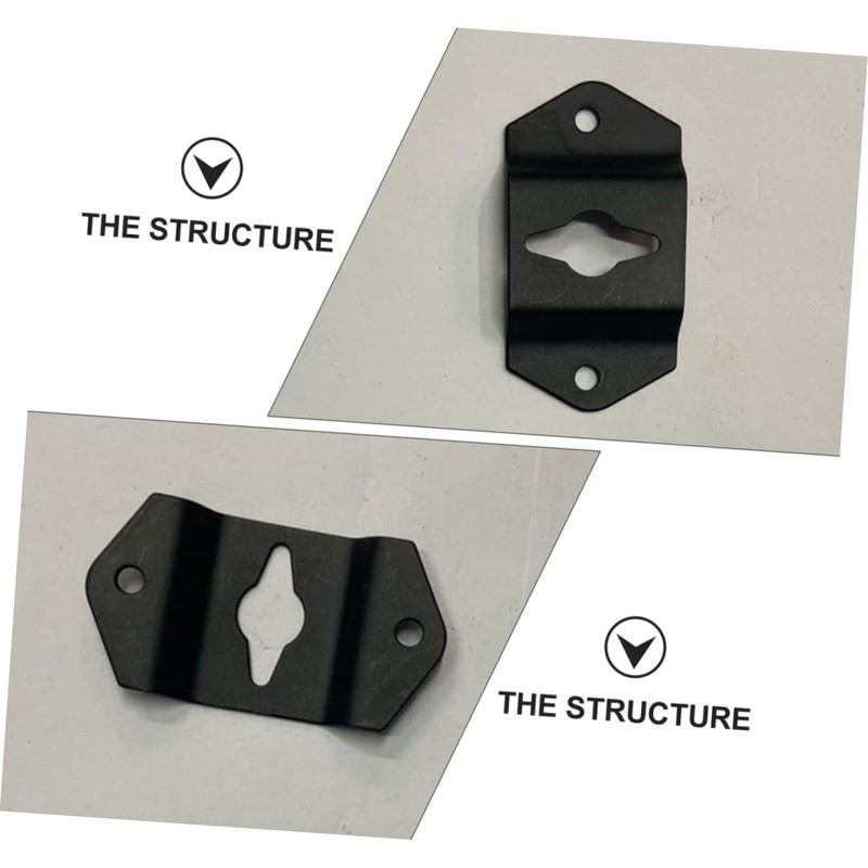 DOITOOL 20pcs Small Speaker Hook Hanger Plates for Audio Speakers