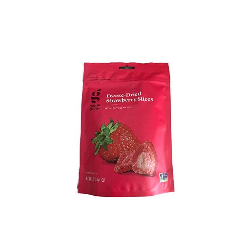 Good & Gather Freeze Dried Strawberry Slices - 1oz
