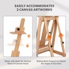 Art Easels for Painting Adult, H-Frame Easel with Braked Wheels,
