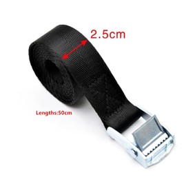 Heavy Duty Tensioning Belts, 2.5cm x 50cm, Strap with Buckle, 5 Pack Tie Down Straps, Adjustable Cargo Straps Ratchet Straps, Lashing Straps Suitable for Car Motorcycle Trailer Luggage Cargo