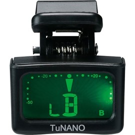 Ibanez TUNANO Clip Chromatic Tuner - LCD display - Chromatic and Automatic Guitar/Bass/Ukulele Mode Selectable