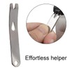 Stainless Mini Pry Bar Multifunctional Crank Crowbar Tool Pocket Travel