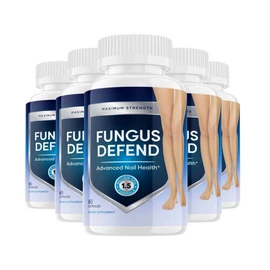 Fungus Defend 5-Pack Fungus Defend Pills Supports Strong Healthy Natural Nails-300 Capsules