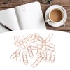 66pcs Metal Pen Clips for Student Slip Resistance Rust Prevention